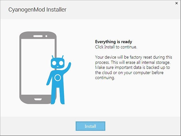 cyanogenmod installer cm ready install