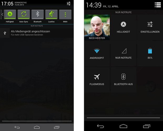 emotionui android quick settings
