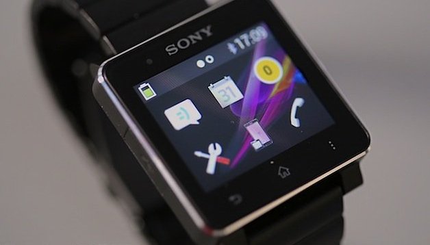 sony smartwatch 2 display front