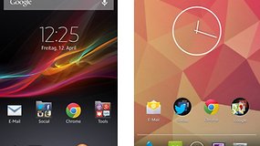 Sony Xperia UI und Stock-Android: Herstelleraufsätze im Vergleich