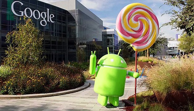 android lollipop statue googleplex