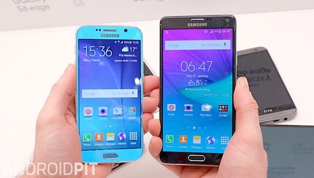 s6 vs galaxy galaxy note 4 01