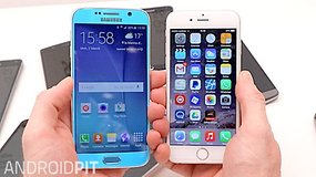 Samsung Galaxy s6 vs iPhone 6: primo round!