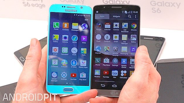 galaxy s6 vs. lg g3