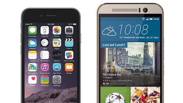 iphone 6 vs htc one m9 teaser