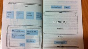 La manuel de la Nexus 10 en photo sur la toile