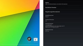 Android 4.4 auf dem Nexus 7 (2013) installieren: So funktioniert es!