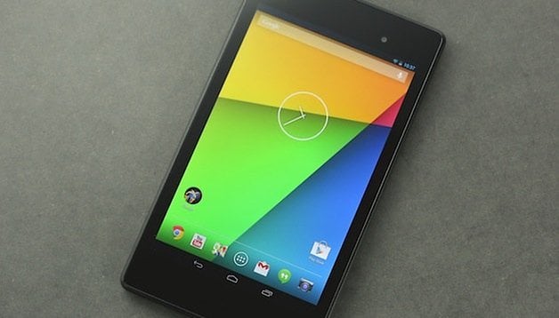 nexus7 front display