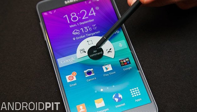 samsung galaxy note 4 s pen air command