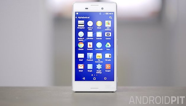 sony xperia m4 aqua front