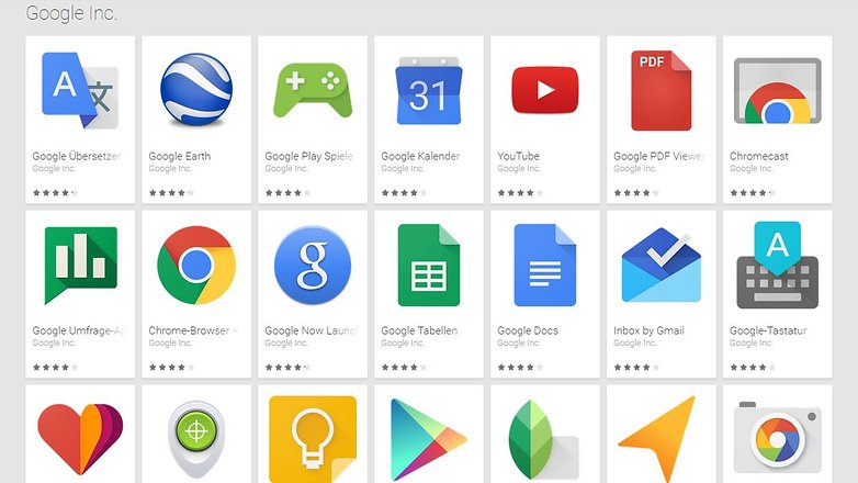 google apps play store