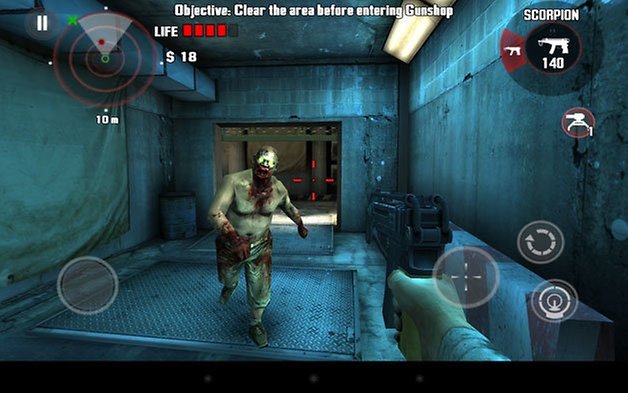 neues nexus 7 dead trigger screenshot