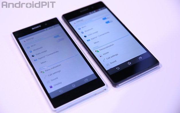 xperia z2 display comparison