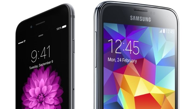 iphone6 galaxys5
