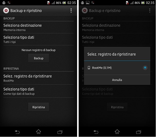 root xperia t italia2