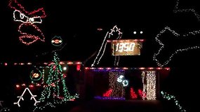 Decoración con luces de Navidad al estilo Angry Birds