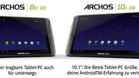 Archos G9 Tablets zukünftig mit 1 GB RAM?