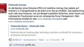 Android 2.3.4 fürs deutsche Motorola Atrix ist auf dem Weg