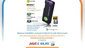 [Deal] Android 4.0 Mini PC im USB-Stick Format für 75,90€