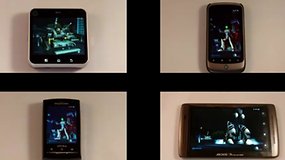 Flipout, X10 mini pro, Nexus One und Archos 70 im „Benchmark Fight“ – Video