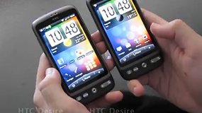 HTC Desire AMOLED and SLCD Display im Vergleich - Video