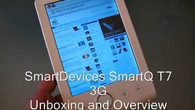 Smart Devices SmartQ T7 3G - "Billig-Tablet" mit 3G im Video