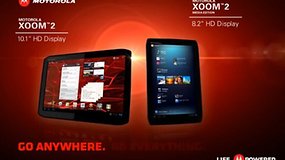 [Videos] Die neuen XOOM 2 Android-Tablets in bewegten Bildern