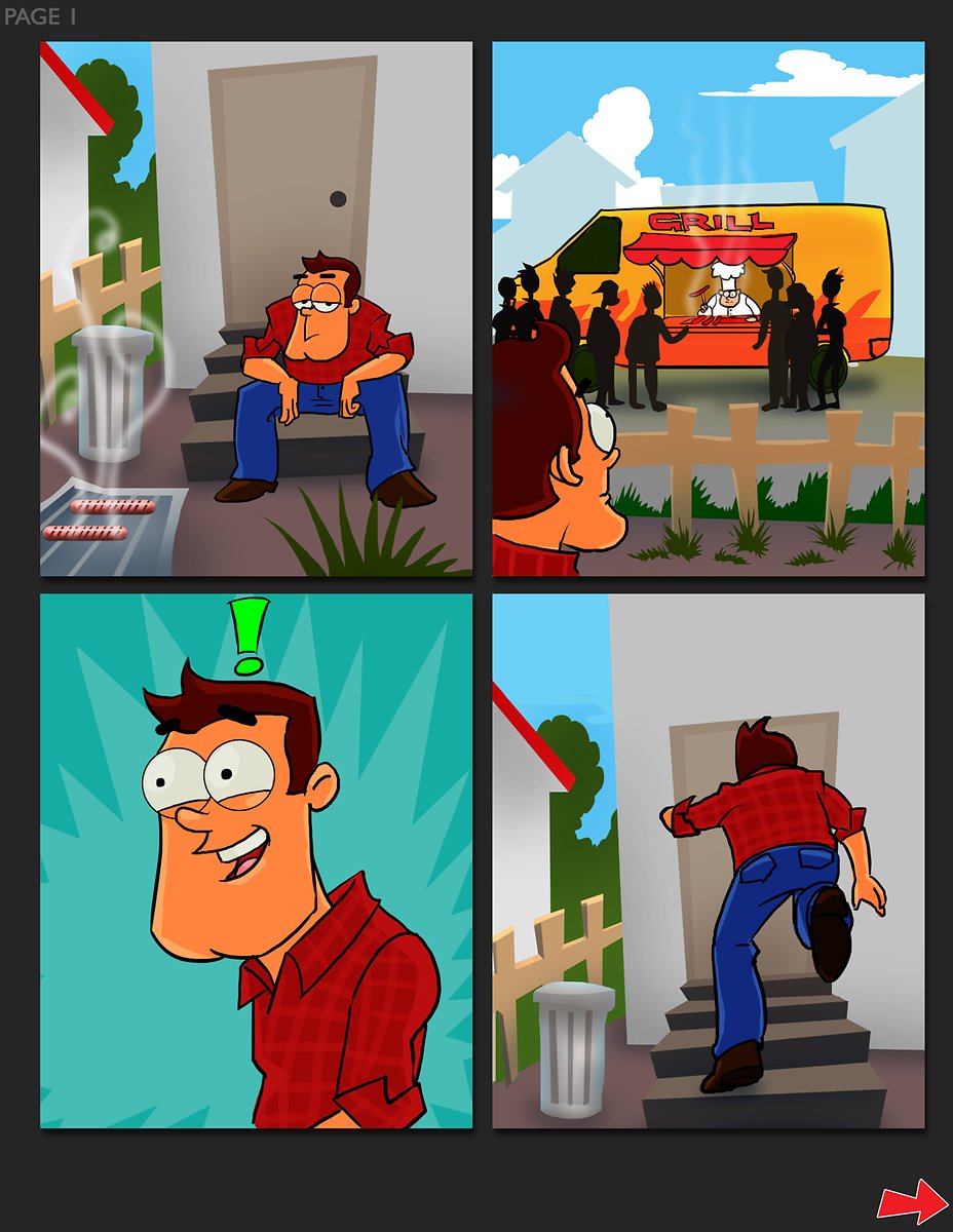 Lord of the grill comic1