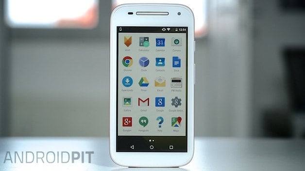 Motorola Moto E front