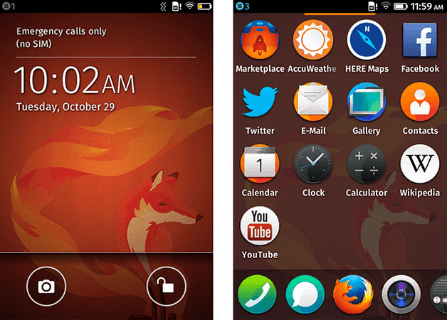 alcatel one touch firefox main