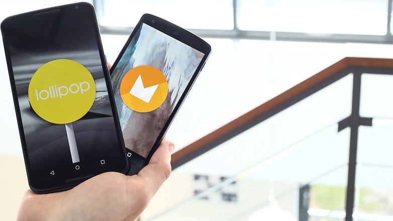 android m vs lollipop hero