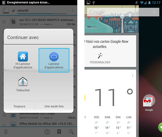 Android 4.4 KitKat - Nexus 5 launcher