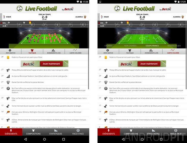 meilleure application paris sportifs android betclic live football