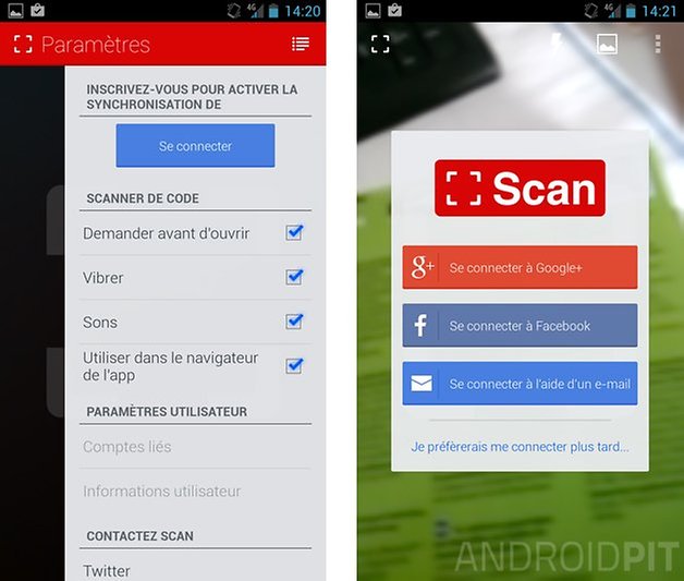 meilleures applications code qr android scan
