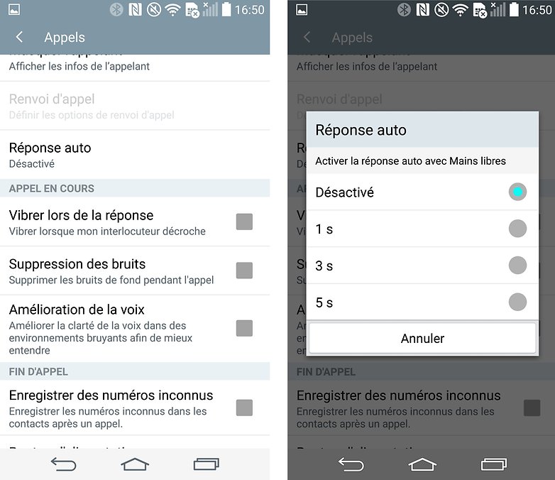 reponses automatiques android 2