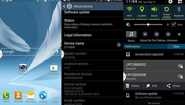 samsung galaxy s3 android4 4 3 kitkat firmware