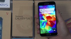 Android 5.0 sur le Samsung Galaxy S5 : photos et vidéo
