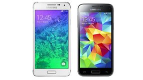 Test comparatif : Samsung Galaxy Alpha vs Galaxy S5 Mini