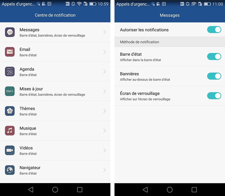 test complet huawei ascend p8 systeme 4