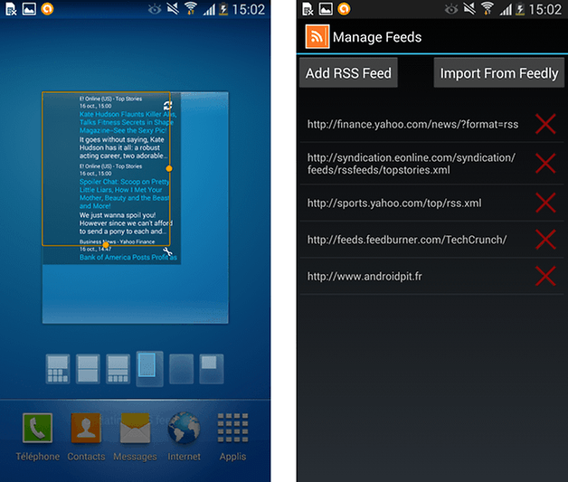 widget rss android 1