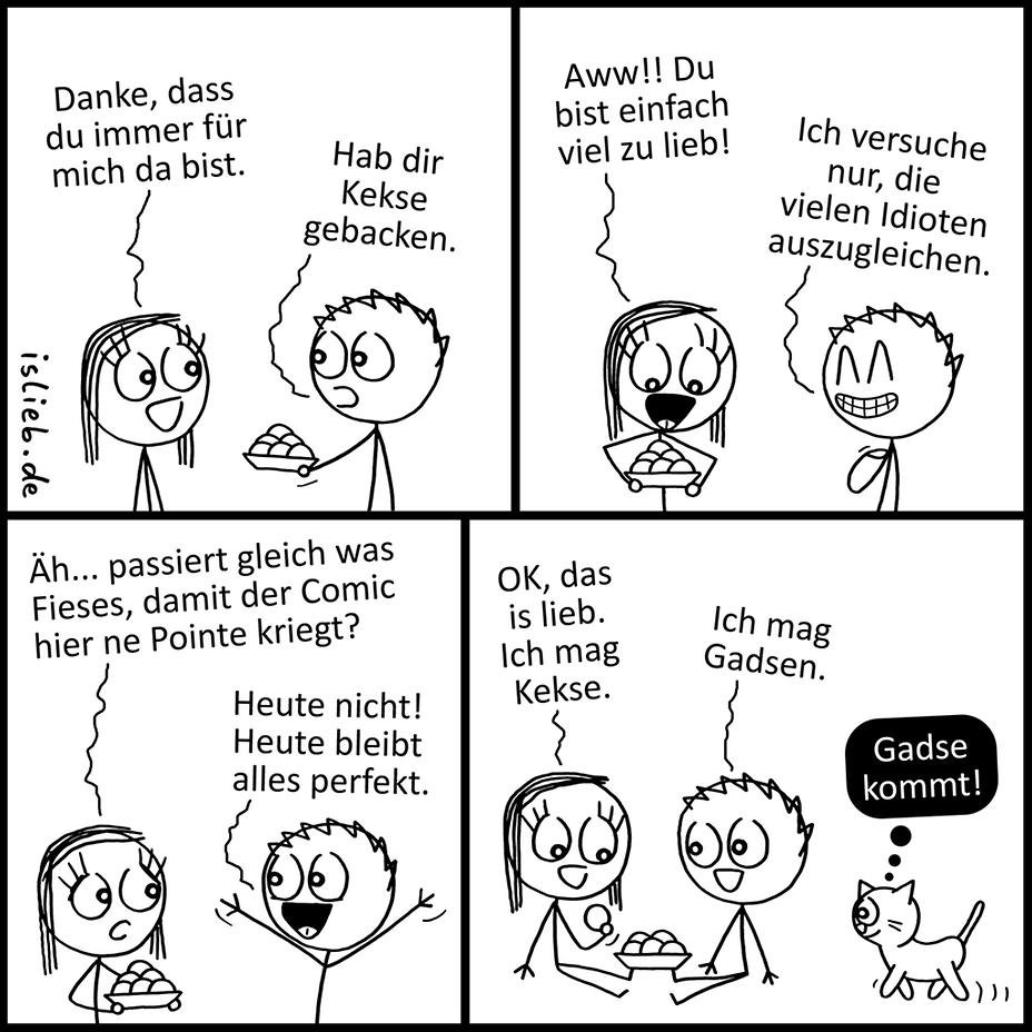 islieb gluecklicher comic