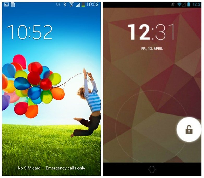 touchwiz android lockscreen