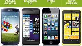 Who's the best: Comparing S4 with iPhone, Nokia and Blackberry