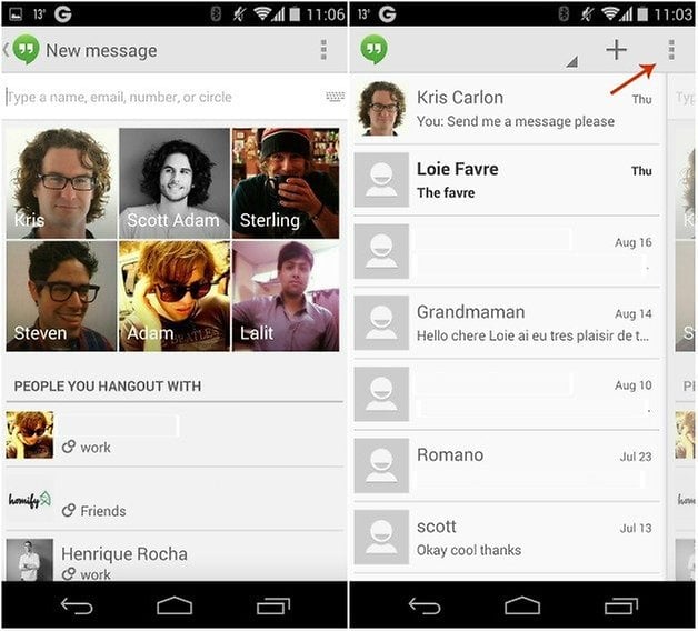 androidpit hangouts delete messages 1