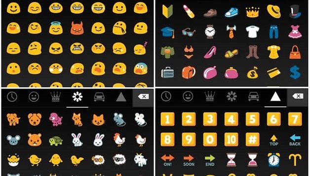 androidpit kitkat emojis
