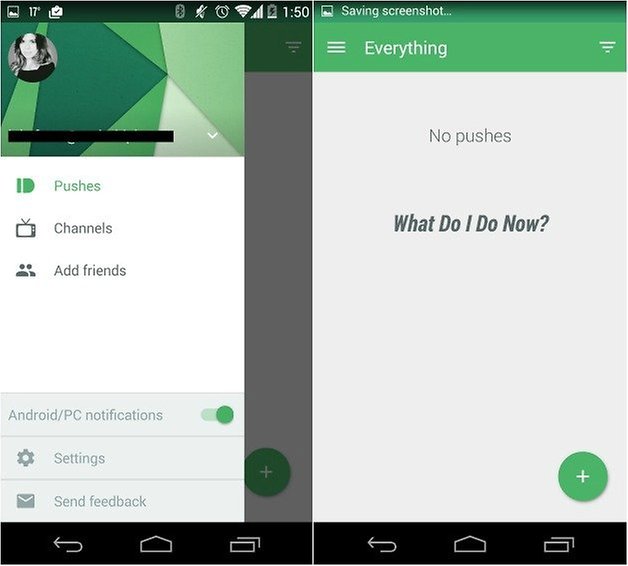 androidpit pushbullet material design