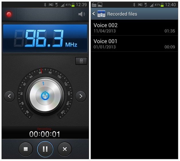 samsung galaxy s3 radio