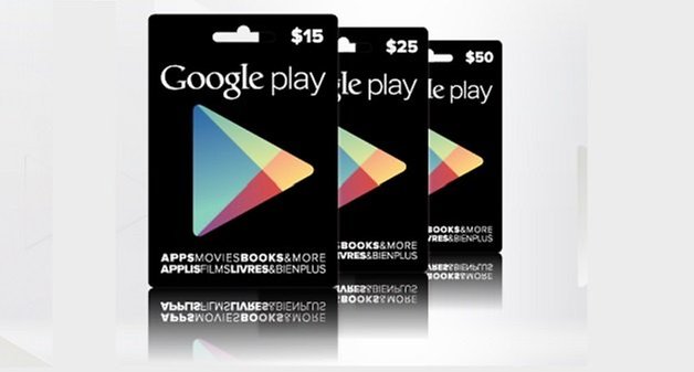 google play gift cards