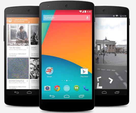 nexus 5 google play