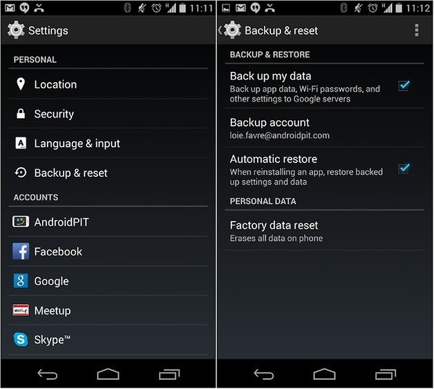 androidpit nexus 5 reset software